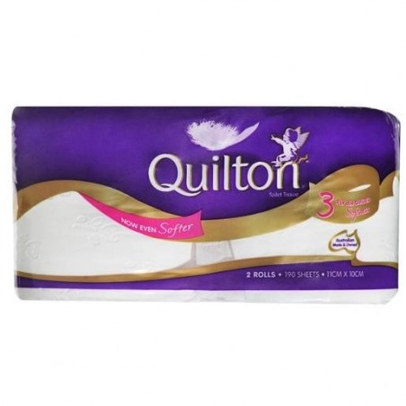 CLASSIC WHITE 3PLY TOILET TISSUE 2PK