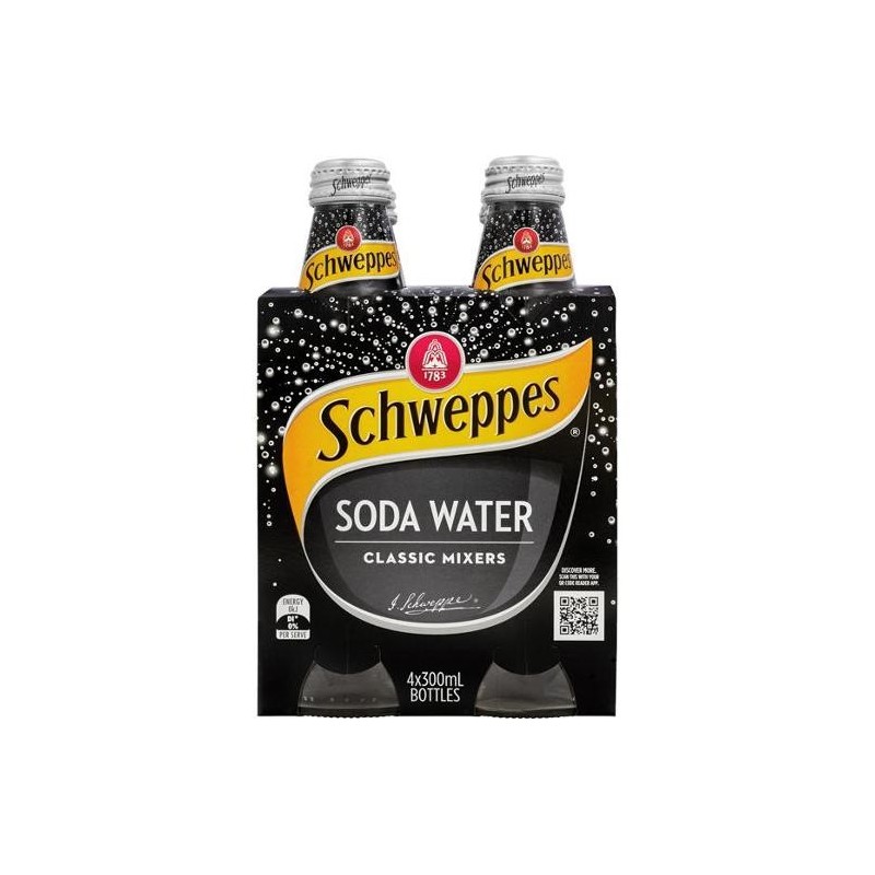 SODA WATER 4X300ML SODA WATER 4X300ML