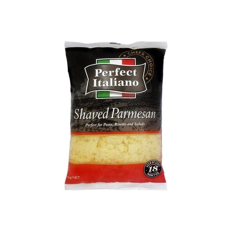 ITALIANO SHAVED PARMESAN CHEESE 1KG ITALIANO SHAVED PARMESAN CHEESE 1KG