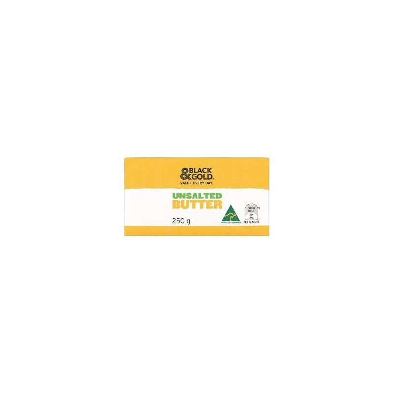 UNSALTED BUTTER 250GM UNSALTED BUTTER 250GM