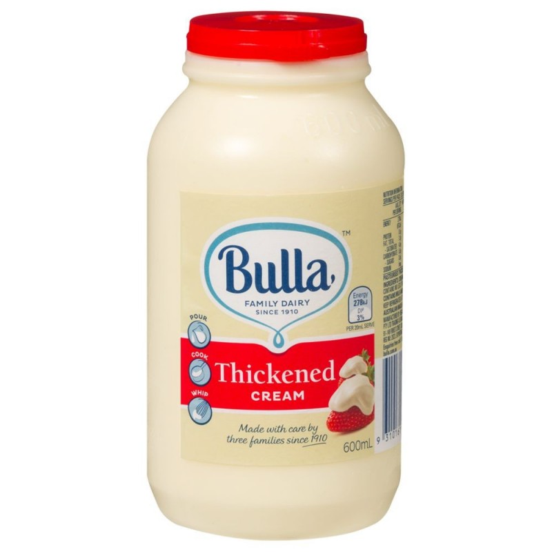 THICKENED CREAM 600ML THICKENED CREAM 600ML