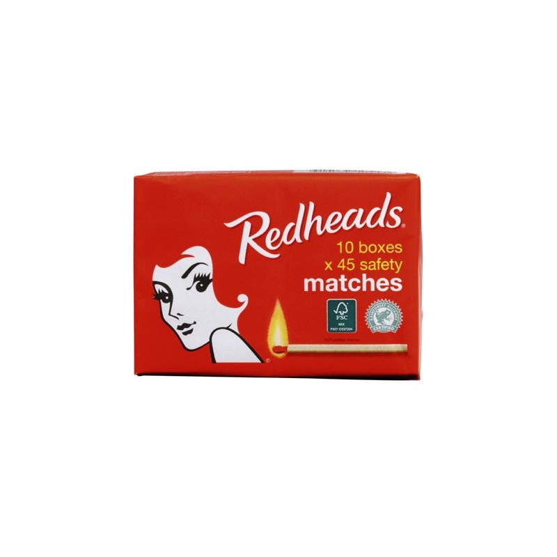 SAFETY MATCHES 10X45'S SAFETY MATCHES 10X45'S