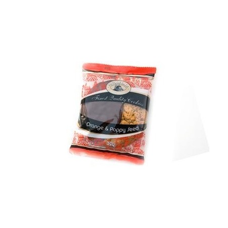 ORANGE & POPPYSEED COOKIE 120GM
