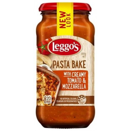 CREAMY TOMATO & MOZZARELLA PASTA BAKE 500GM