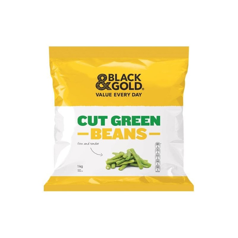 GREEN BEANS CUT FROZEN 1KG GREEN BEANS CUT FROZEN 1KG