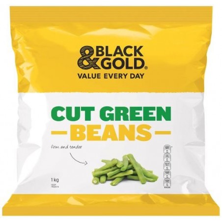 GREEN BEANS CUT FROZEN 1KG