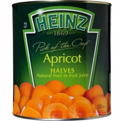 APRICOT HALVES NATURAL JUICE 3KG