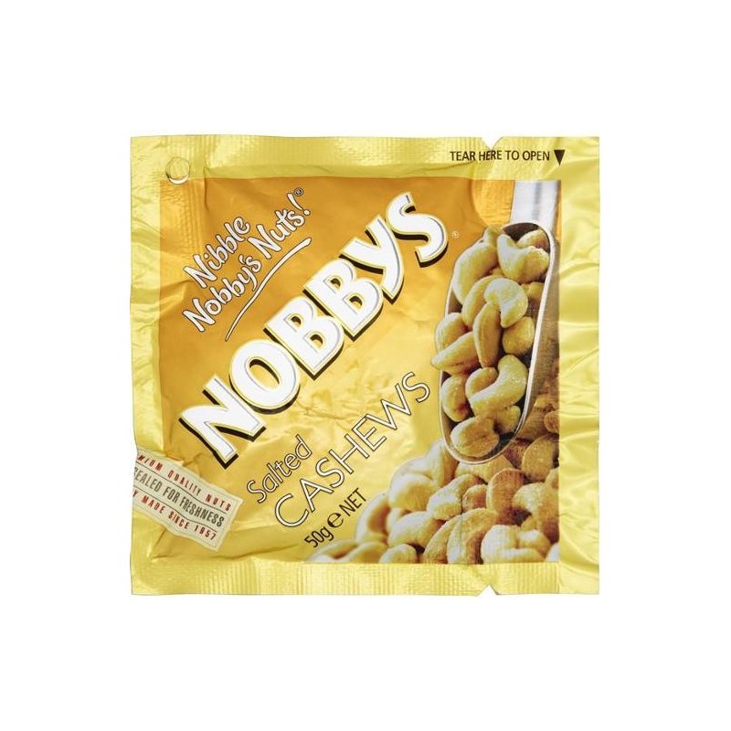 SALTED CASHEW NUTS 50GM SALTED CASHEW NUTS 50GM