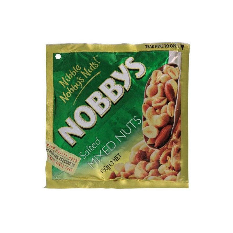 SALTED MIXED NUTS 150G SALTED MIXED NUTS 150G