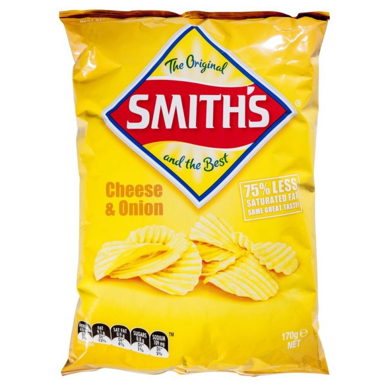 CHEESE and ONION CRINKLE CUT CHIPS 170GM CHEESE and ONION CRINKLE CUT CHIPS 170GM
