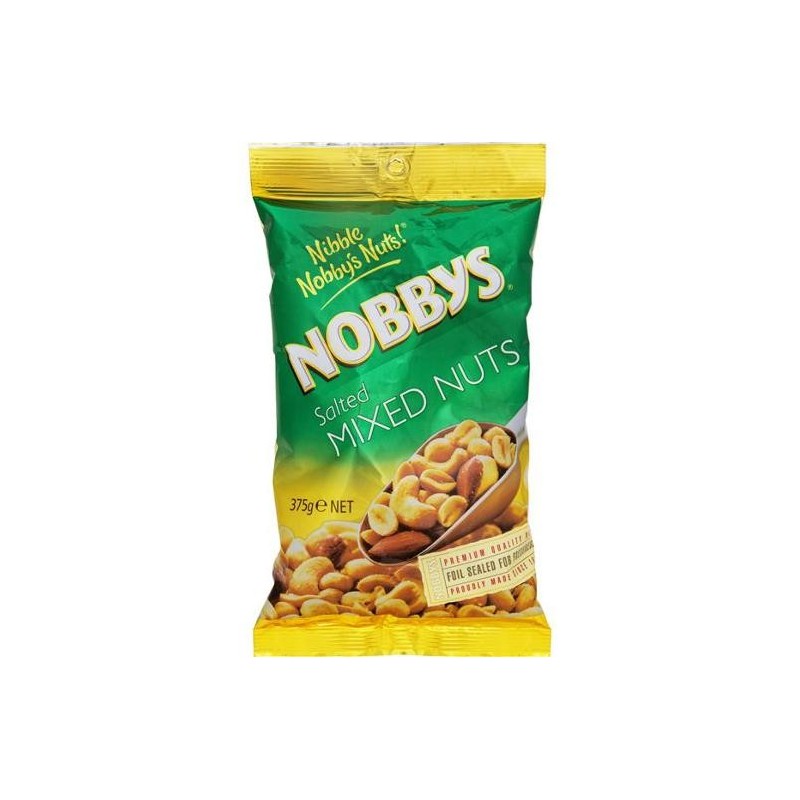 SALTED MIXED NUTS 375G SALTED MIXED NUTS 375G