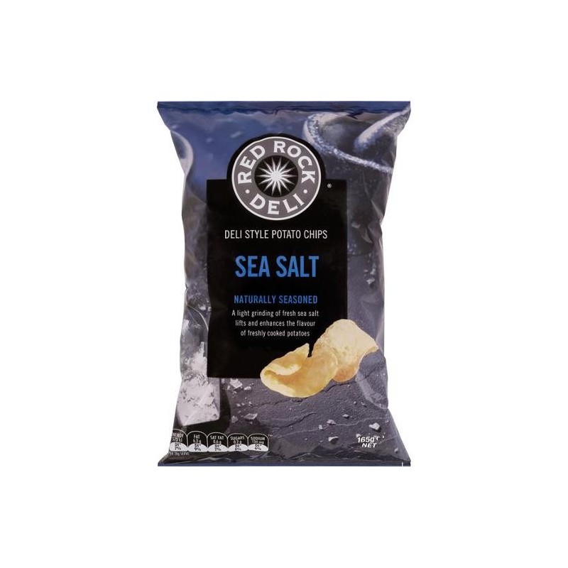 SEA SALT POTATO CHIPS 165GM SEA SALT POTATO CHIPS 165GM