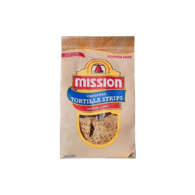 WHITE CORN TORTILLA CORN CHIPS 230GM WHITE CORN TORTILLA CORN CHIPS 230GM