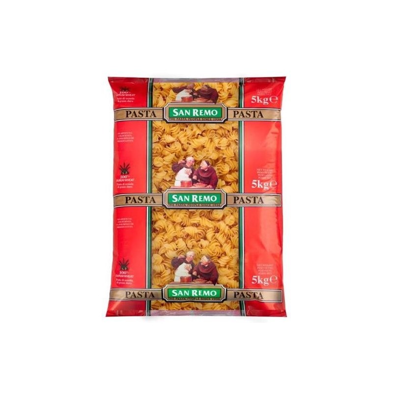 LARGE SPIRALS PASTA 5KG LARGE SPIRALS PASTA 5KG