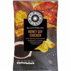 HONEY SOY CHICKEN POTATO CHIPS 12X90GM