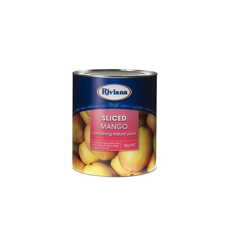 SLICED MANGO IN NATURAL JUICE 3KG SLICED MANGO IN NATURAL JUICE 3KG