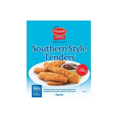 CHICKEN TENDERS SOUTHERN STYLE 1KG