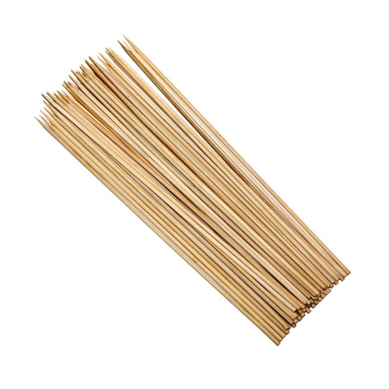 BAMBOO SKEWERS 200MM 100PK BAMBOO SKEWERS 200MM 100PK