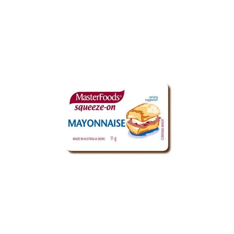 MAYONNAISE PORTIONS 11GM MAYONNAISE PORTIONS 11GM