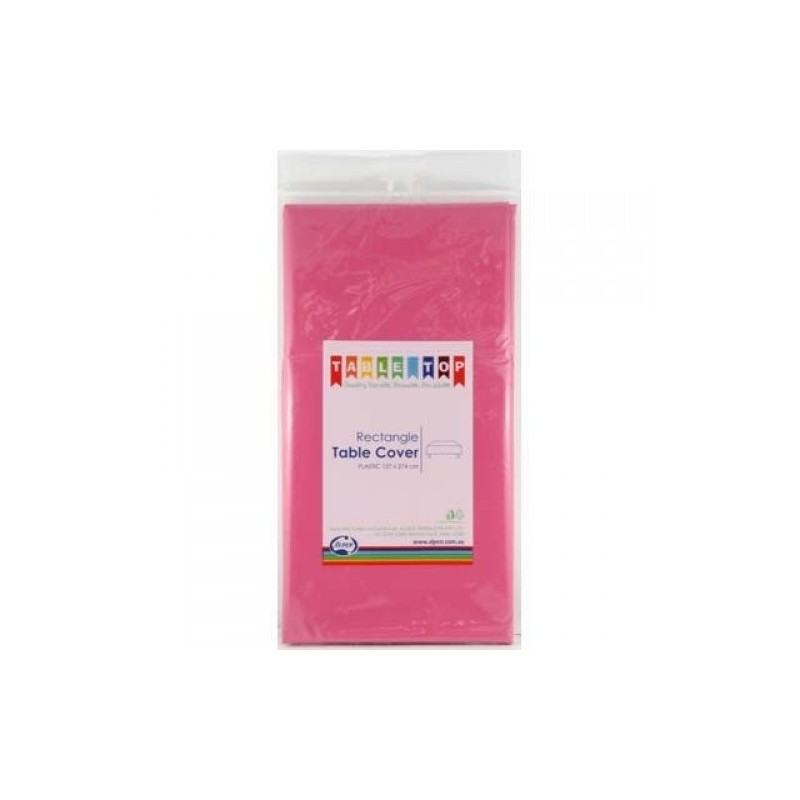 RECTANGLE MAGENTA TABLE COVER 1EA RECTANGLE MAGENTA TABLE COVER 1EA