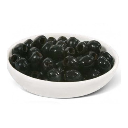 BLACK PITTED OLIVES 1.85KG