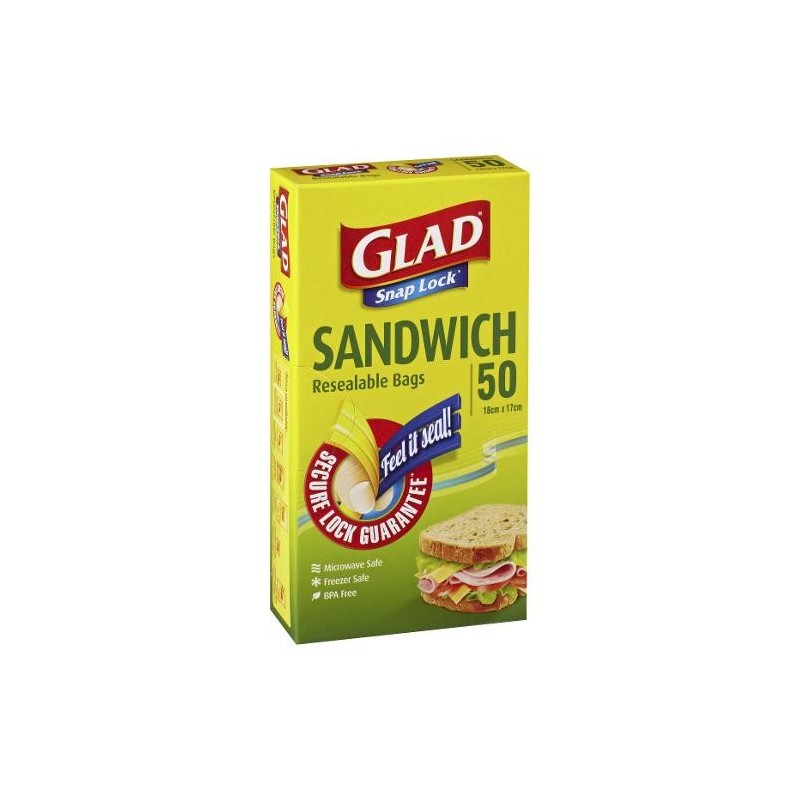 SNAP LOCK BAGS SANDWICH SIZE 50S SNAP LOCK BAGS SANDWICH SIZE 50S