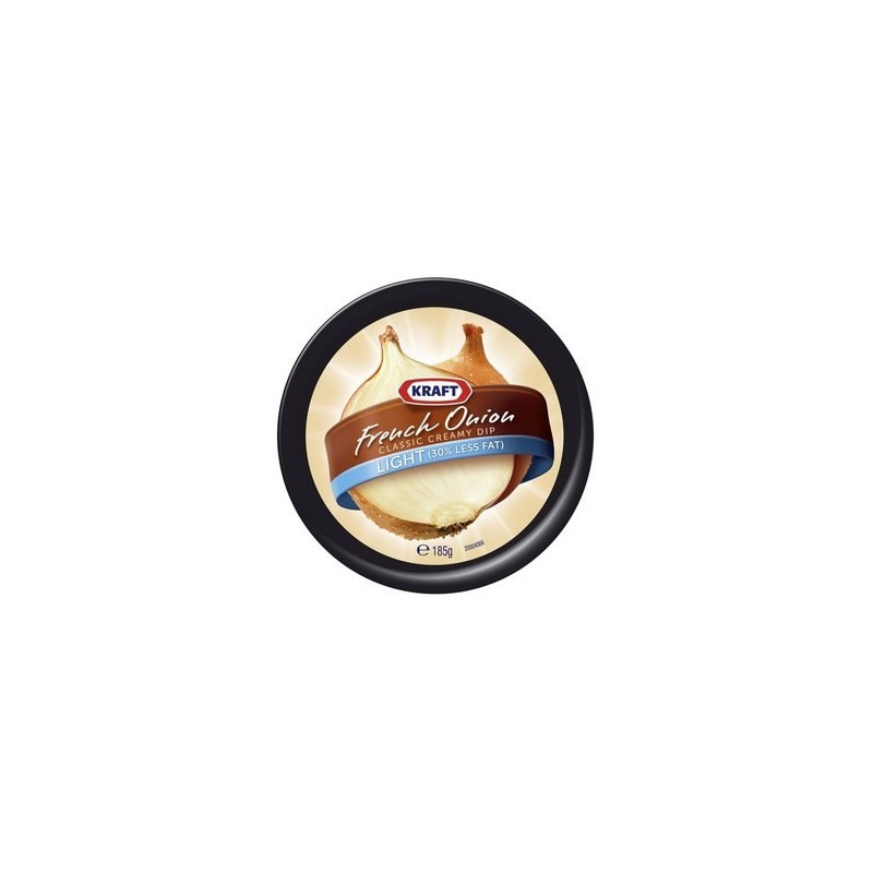 DIP FRENCH ONION LIGHT 185GM DIP FRENCH ONION LIGHT 185GM