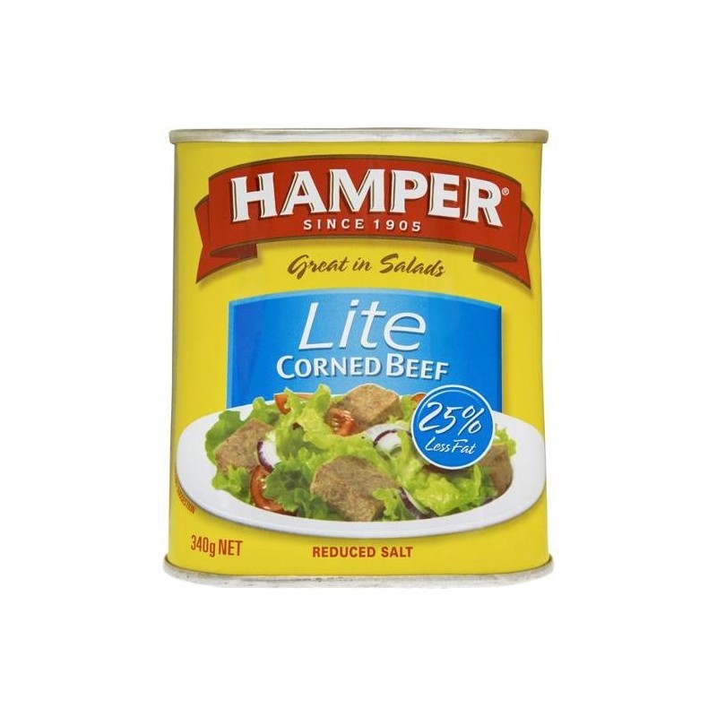CORNED BEEF LITE 340GM CORNED BEEF LITE 340GM