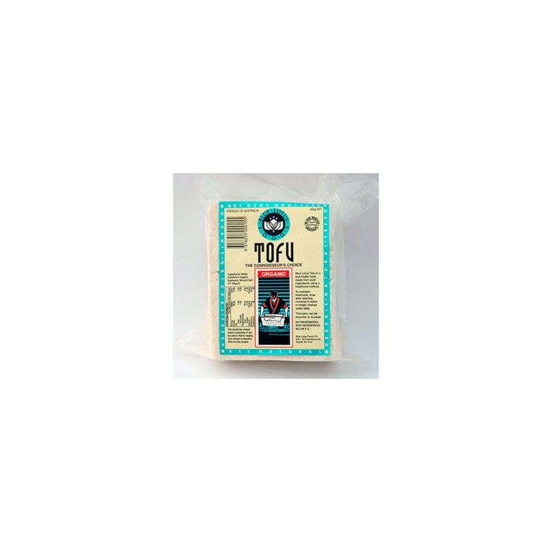 BLUE ORGANIC FRESH TOFU 500GM BLUE ORGANIC FRESH TOFU 500GM