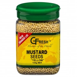GFRESH MUSTARD SEEDS YLW 135GM