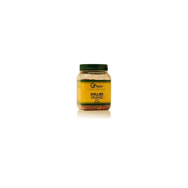 HOT CRUCSHED CHILLI 60GM HOT CRUCSHED CHILLI 60GM