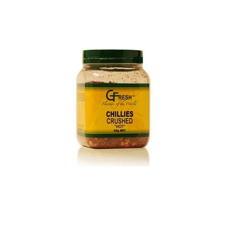 HOT CRUCSHED CHILLI 60GM