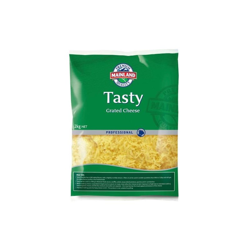 TASTY SHREDDED CHEDDAR CHEESE 2KG TASTY SHREDDED CHEDDAR CHEESE 2KG