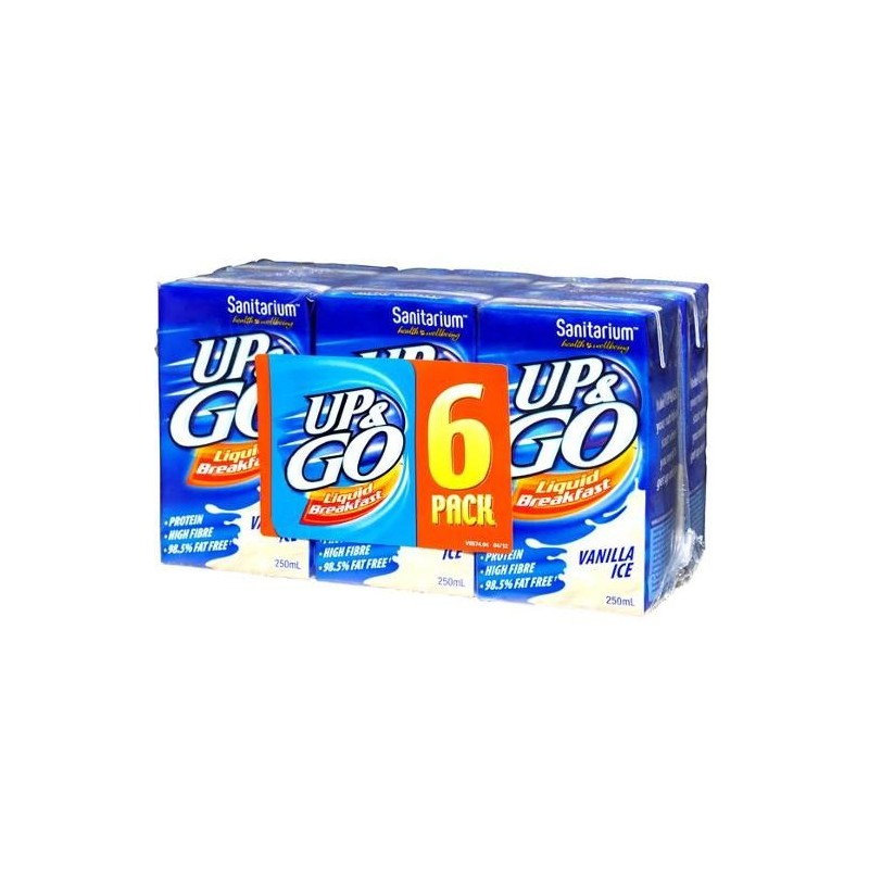 VANILLA ICE UPandGO LIQUID BREAKFAST 250ML VANILLA ICE UPandGO LIQUID BREAKFAST 250ML