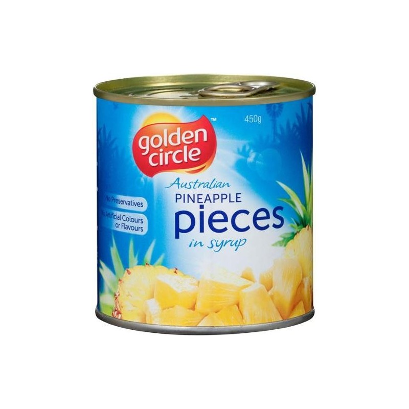 PINEAPPLE PIECES 450GM PINEAPPLE PIECES 450GM
