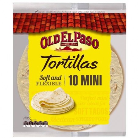TORTILLAS MINI 10PK