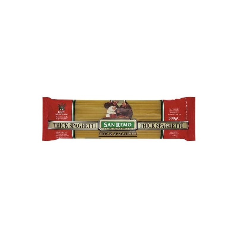THICK SPAGHETTI No 8 500GM THICK SPAGHETTI No 8 500GM