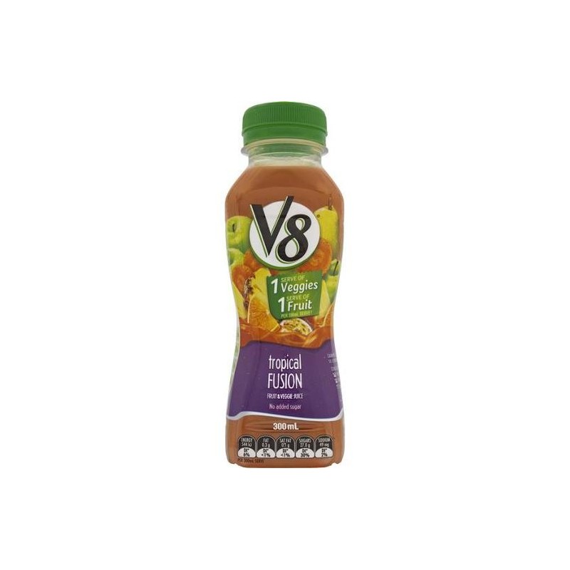 JUICE FRUIT AND VEGETABLE TROPICAL 300ML JUICE FRUIT AND VEGETABLE TROPICAL 300ML