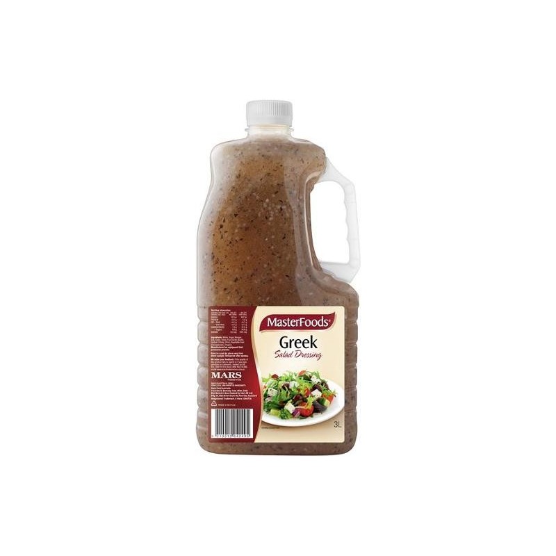 GREEK VINAGRETTE SALAD DRESSING 3L GREEK VINAGRETTE SALAD DRESSING 3L