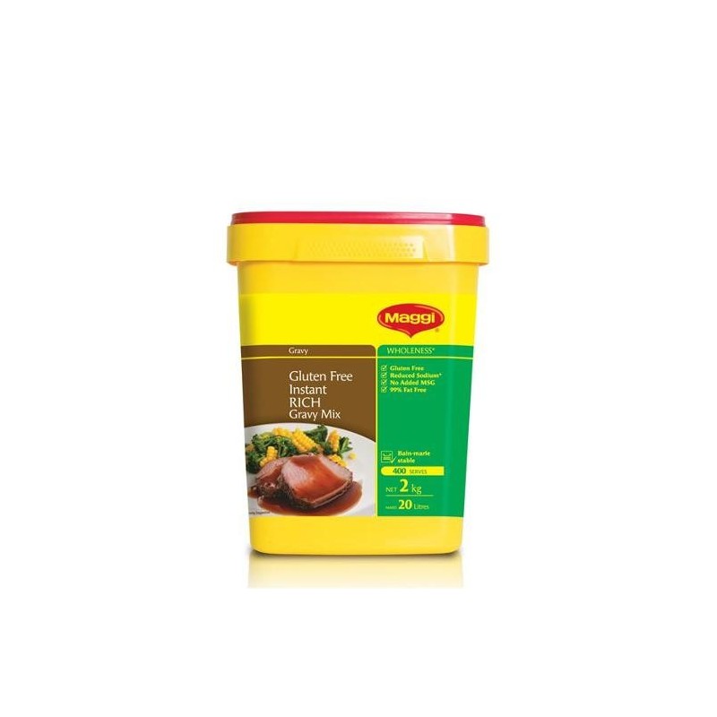 GLUTEN FREE RICH GRAVY MIX 2KG GLUTEN FREE RICH GRAVY MIX 2KG