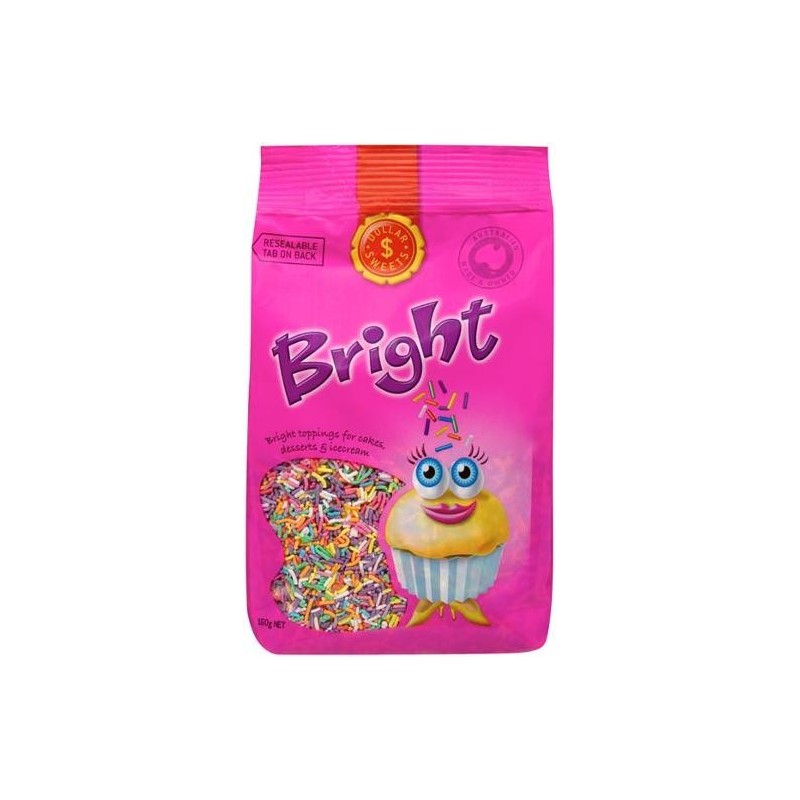 DOLLAR CAKE TOPS BRIGHT 160GM DOLLAR CAKE TOPS BRIGHT 160GM