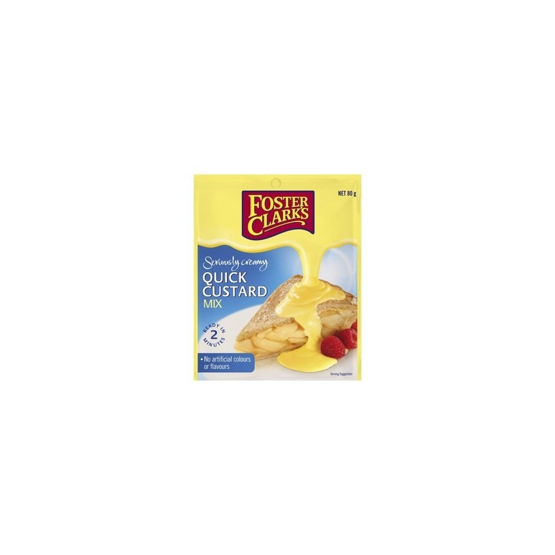 QUICK CUSTARD MIX 80GM QUICK CUSTARD MIX 80GM