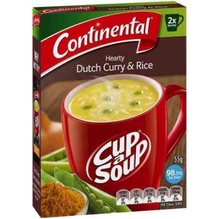 HEARTY DUTCH CURRY CUP-A-SOUP 2 SERVES 2PK
