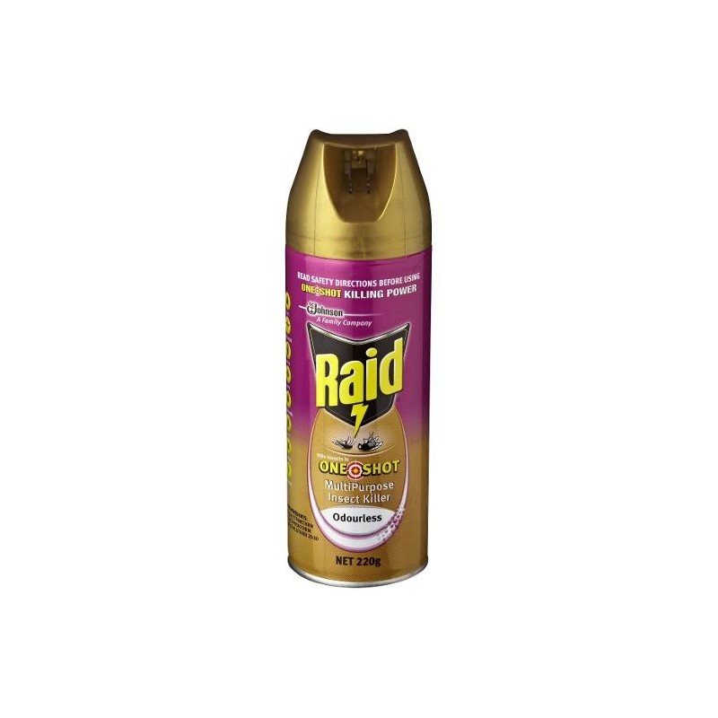 ONE SHOT MULTI INSECT KILLER ODOURLESS 220GM ONE SHOT MULTI INSECT KILLER ODOURLESS 220GM