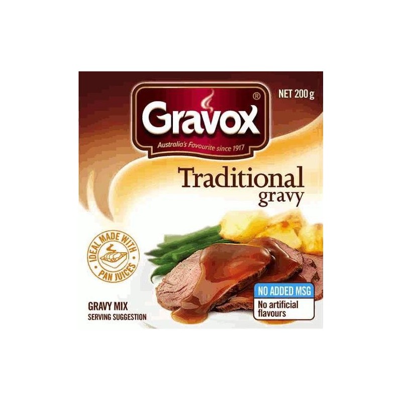 GRAVOX TRADITIONAL GRAVY POWDER 200GM GRAVOX TRADITIONAL GRAVY POWDER 200GM