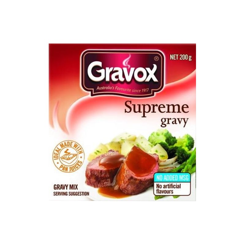 GRAVOX SUPREME GRAVY POWDER 200GM GRAVOX SUPREME GRAVY POWDER 200GM