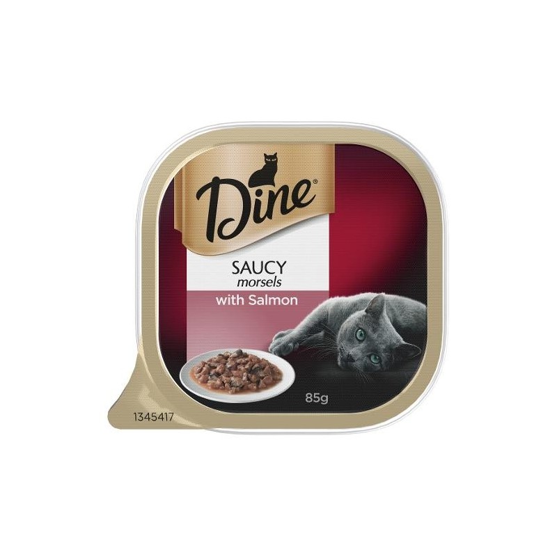 SALMON IN SEAFOOD SAUCE WET CAT FOOD 85GM SALMON IN SEAFOOD SAUCE WET CAT FOOD 85GM