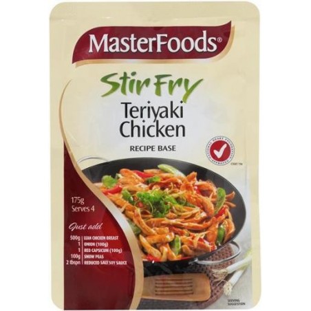 TERIYAKI CHICKEN STIR FRY RECIPE BASE 175GM