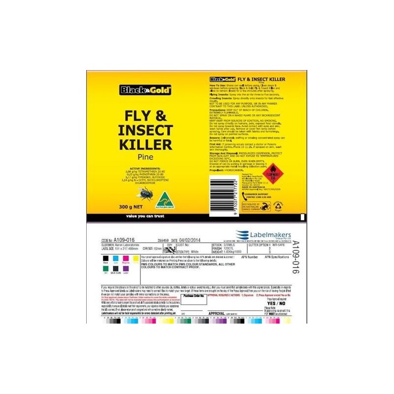 FLY AND INSECT SPRAY PINE 300GM FLY AND INSECT SPRAY PINE 300GM